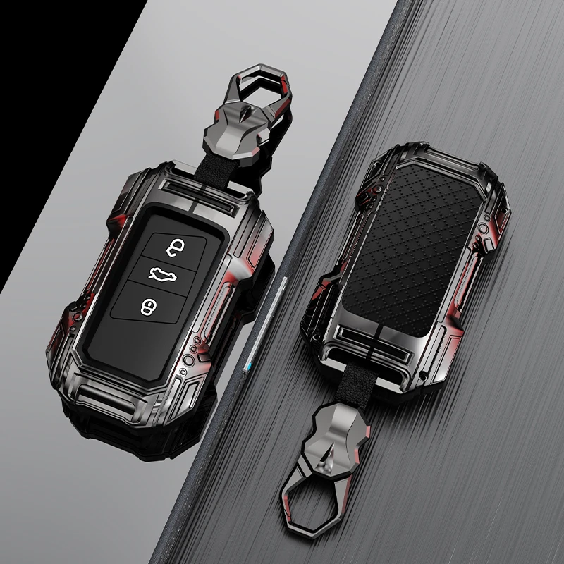 专用大众斯柯达昊锐钥匙套柯洛克明锐pro速派昕锐壳扣包高级2024