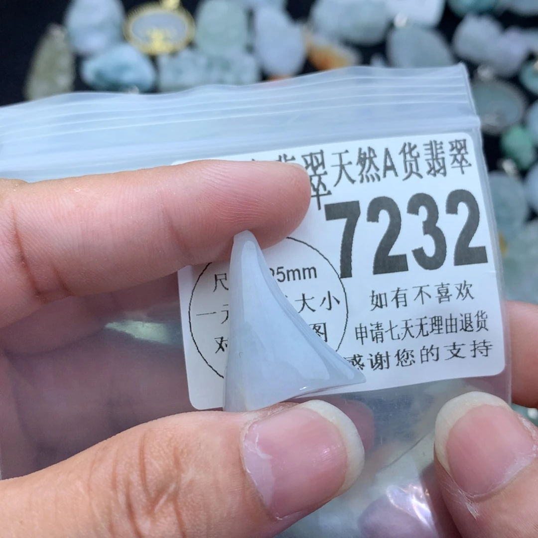 翡翠颈饰未镶嵌7232、