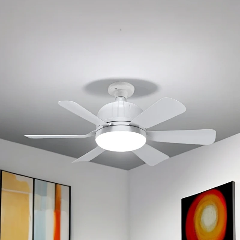 节能螺口风扇灯新款大风力静音家用客厅餐厅灯卧室LED风扇一体灯