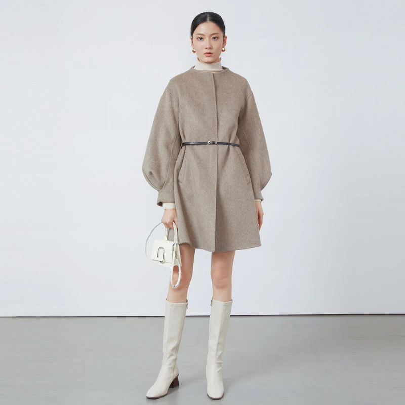 圣迪奥时尚气质宽松百搭设计师气质女正品外套S224Z2581