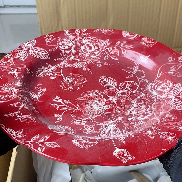 盘陶瓷制品满25拼单发货默认微瑕