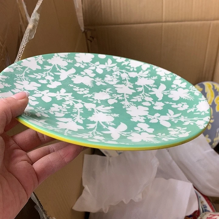 盘陶瓷制品满25拼单发货默认微瑕