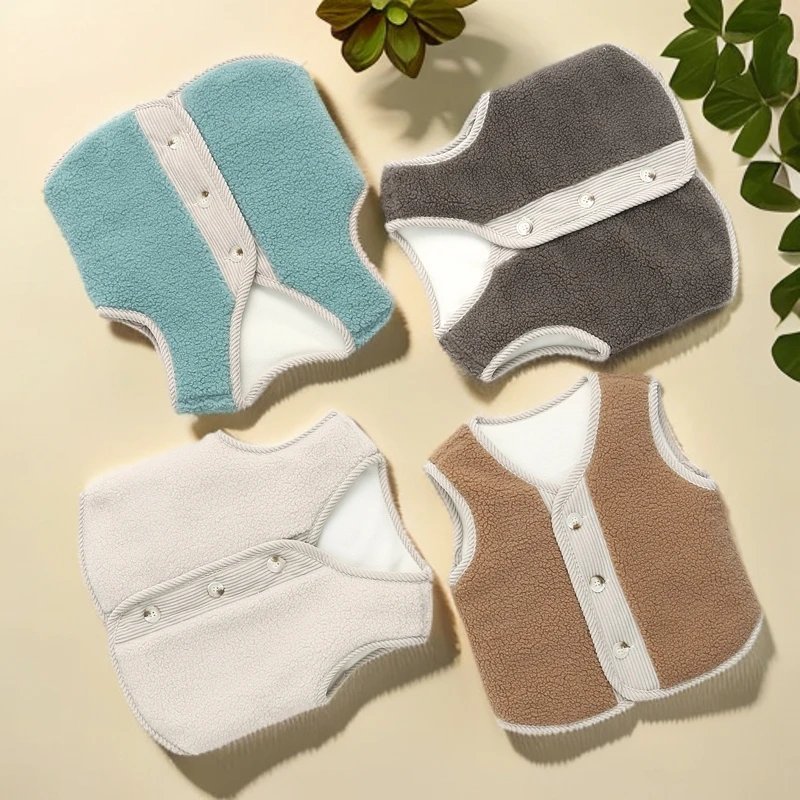 秋冬款儿童马甲男女童加厚坎肩婴幼儿加绒保暖背心中小童宝宝童装