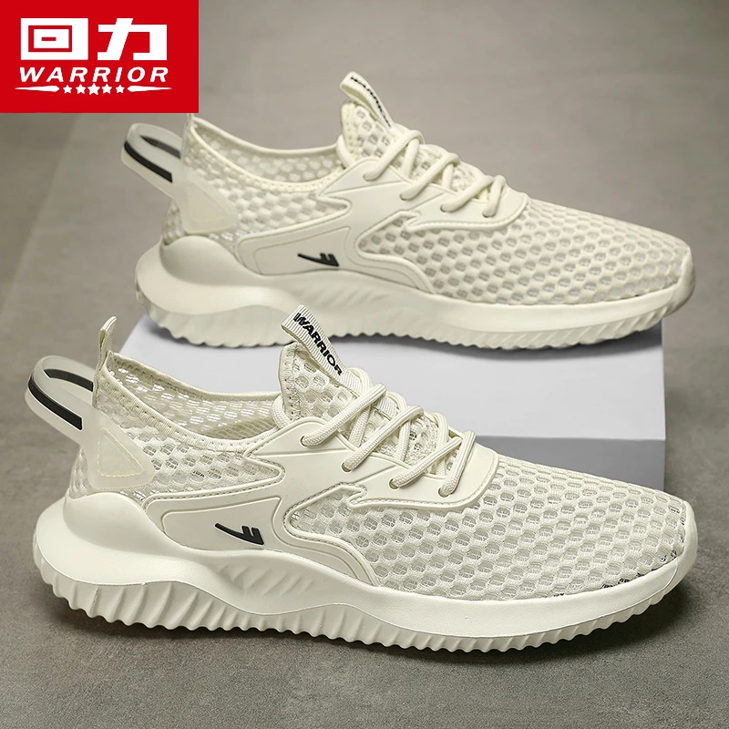回力镂空透气男鞋夏季薄款网面鞋网鞋大网眼软底跑步鞋男款运动鞋