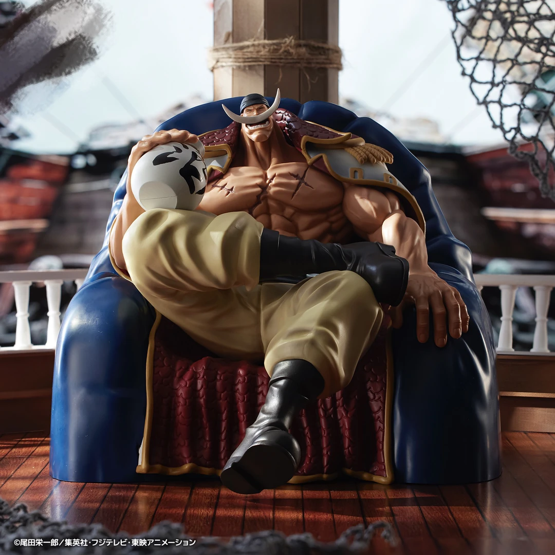 海贼白胡子海盗团父与子手办盲盒周边直播代拆