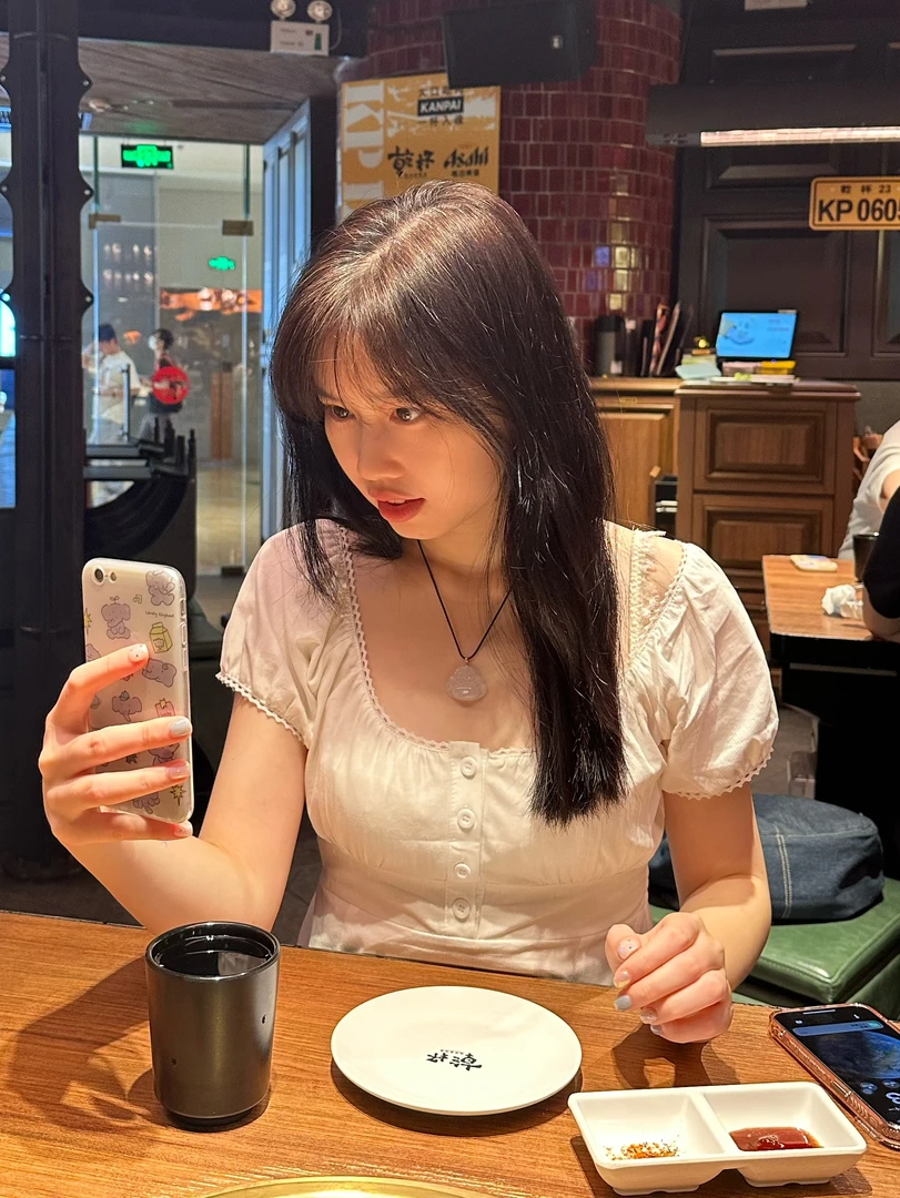 No退no换）夏季韩版温柔风气质减龄泡泡花边白色衬衫上衣方领纯棉