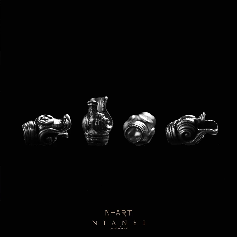 925银银制品 【N-ART】般若妙音 弟子珠 文玩菩提配饰