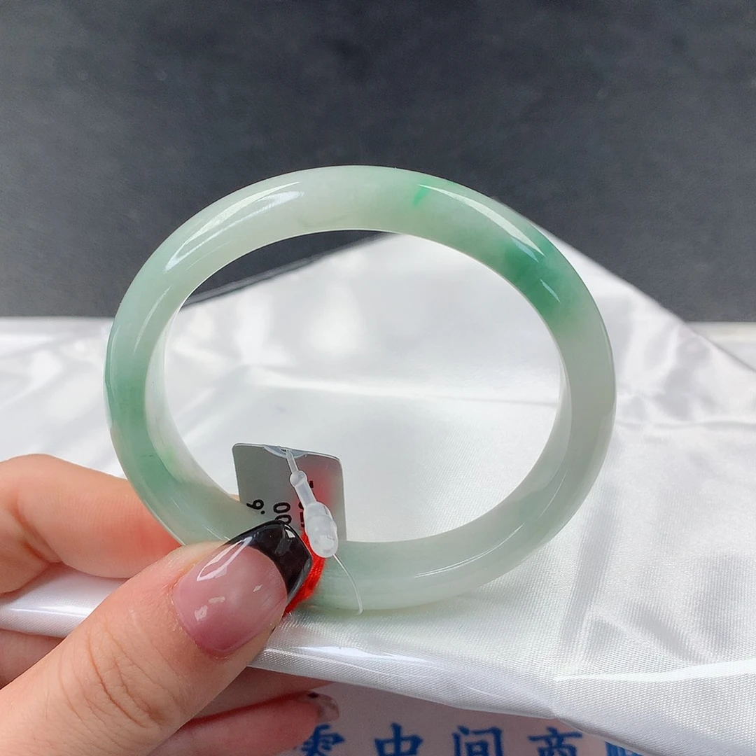 翡翠手镯未镶嵌116贵妃54