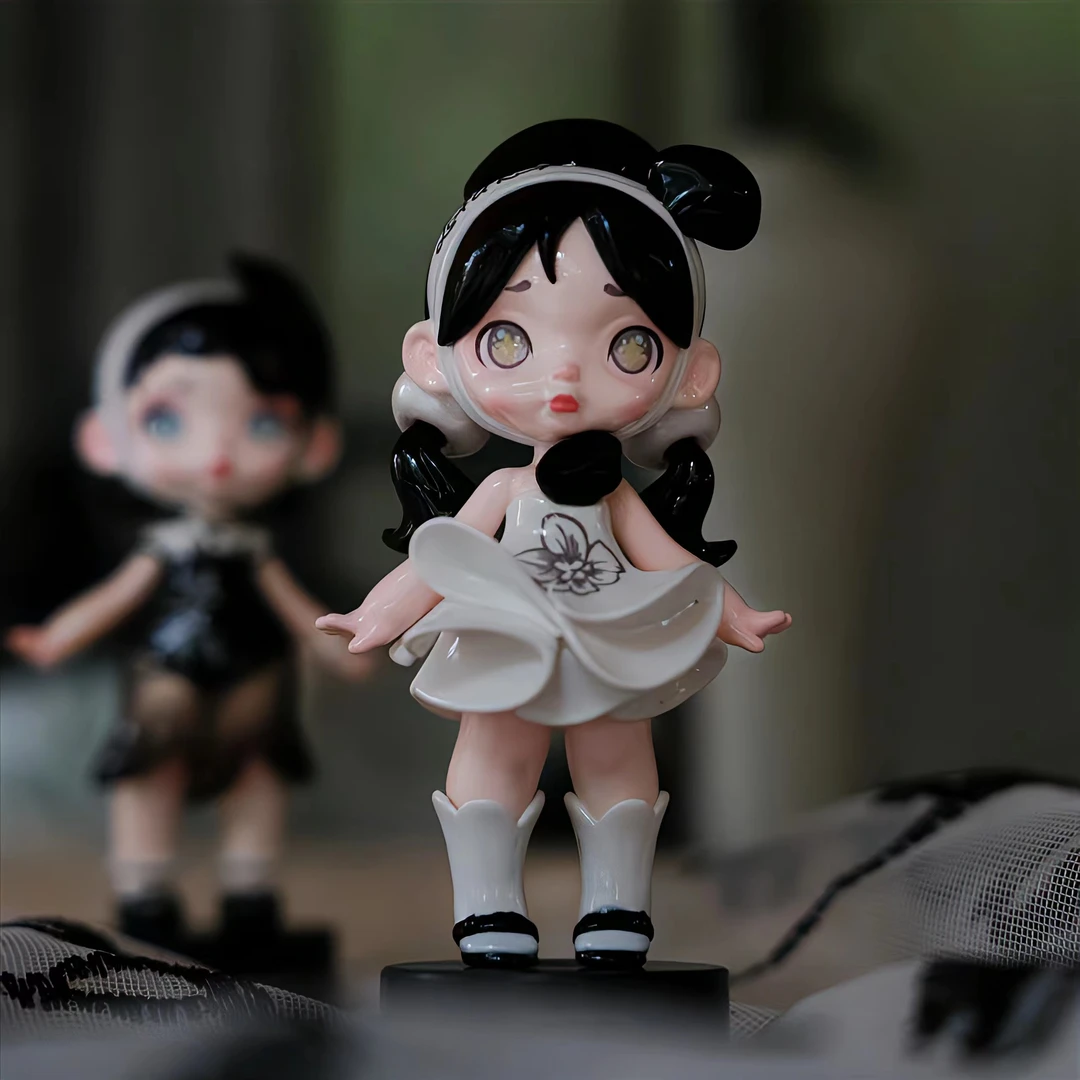 【拆盒】正版Laura劳拉失色丹青系列潮玩手办潮流摆件