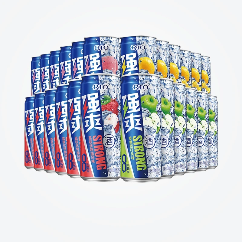 【达人】锐澳RIO预调鸡尾酒强爽系列8度330ml*20罐送随机口味4罐