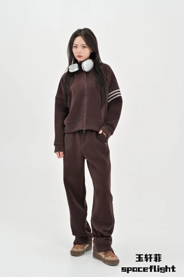 玉轩菲情侣直筒裤3649