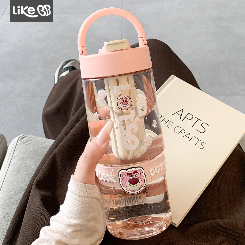 LikeBB水杯吸管大容量2025新款高颜值女生夏天水壶便携tritan杯子
