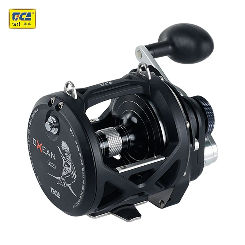 迪佳海洋OX船拖钓海钓鼓轮防腐防水渔具