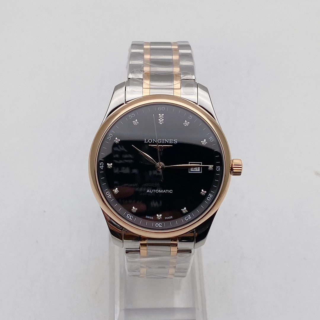 全新未使用 Longines/浪琴 戏说名表名匠893全套经典原装黑盘男表