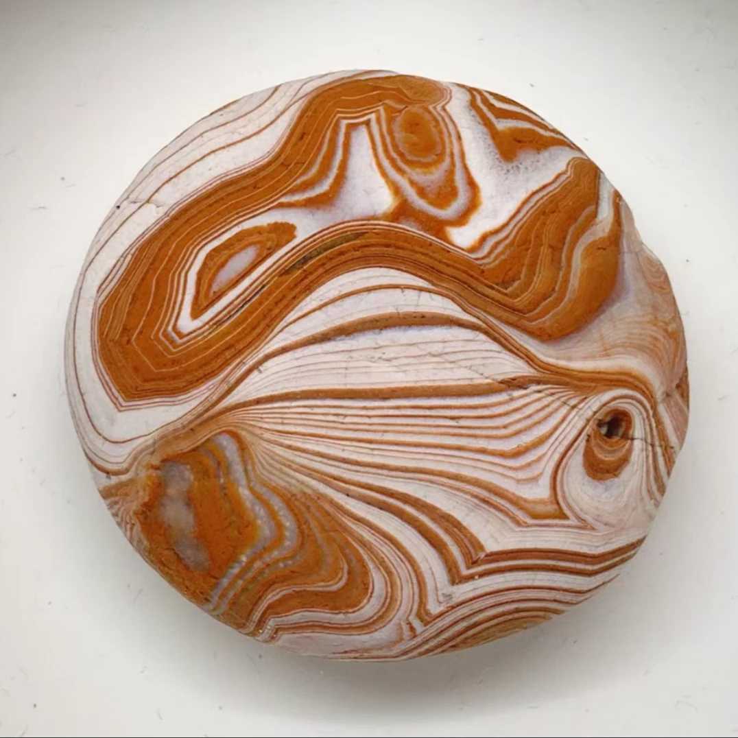 盆景石装饰石头南京雨花石微空间美学鱼缸铺路石【随机一颗发货】