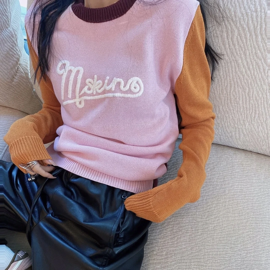 全新未使用 MARNI 女款拼色毛衣 36码 衣长69 胸围92