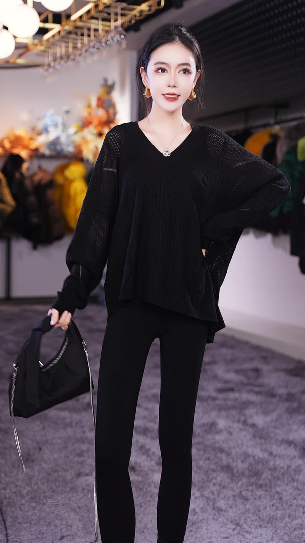 【Yongjia 】设计款绵羊毛毛衣BLM-S-3795