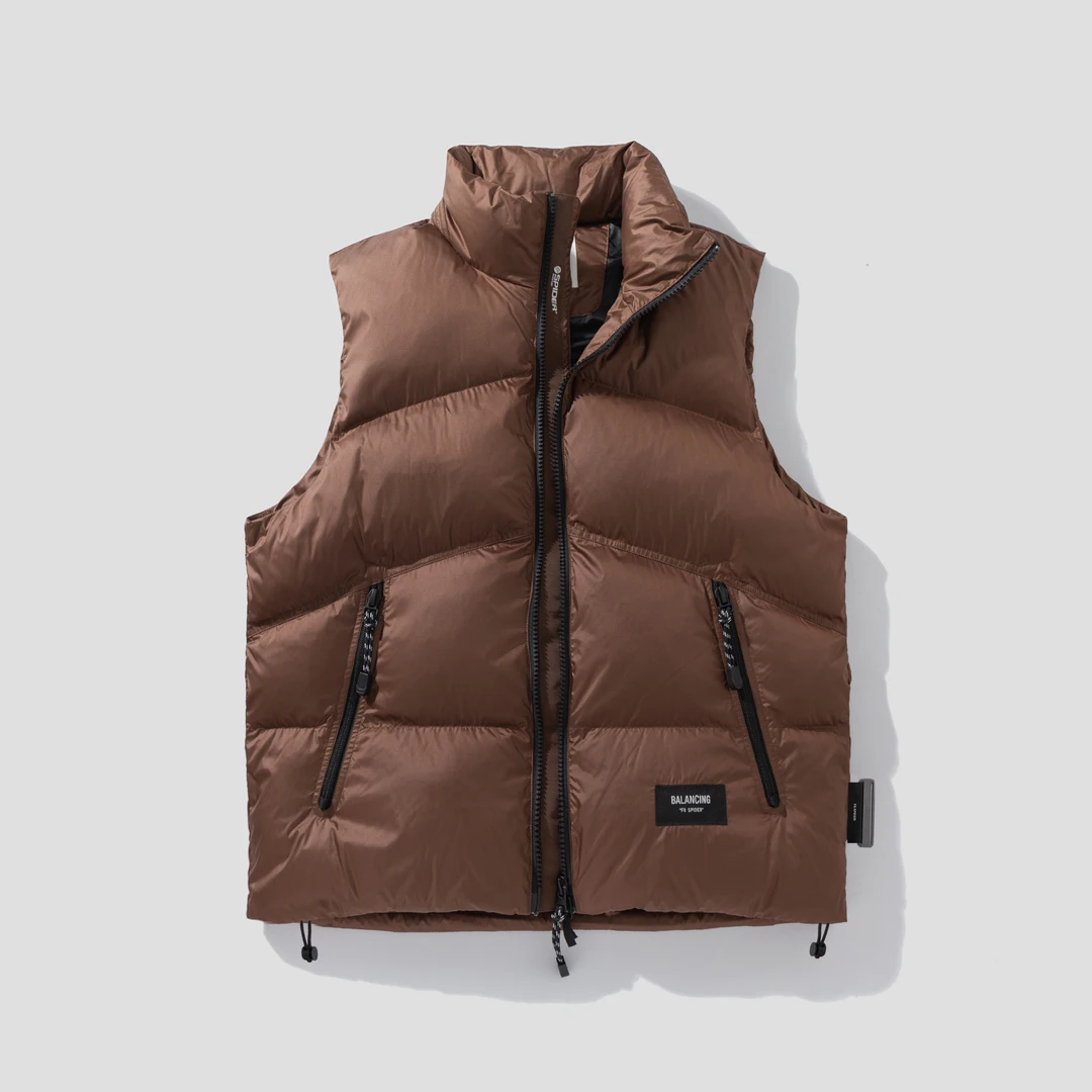 F8秋冬DC222-BZ宽松杜邦Sorona科技生物绒马甲背心外套