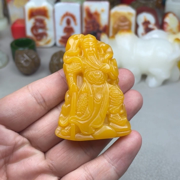 和田玉(青白玉)颈饰未镶嵌