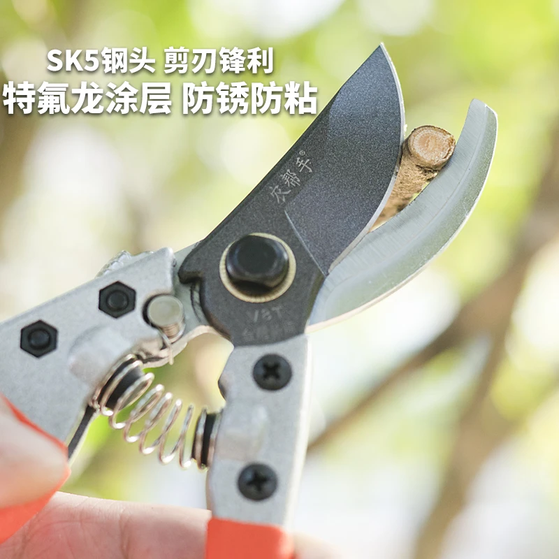 农帮手艺剪树枝果树果枝修枝剪花剪园林花艺强力省力粗枝剪子