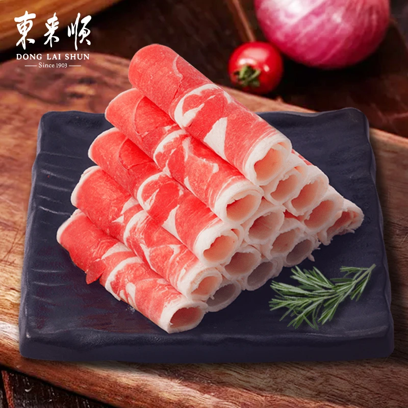 【万人团】东来顺羔羊切片300g*3袋送羊肉串400g*2袋