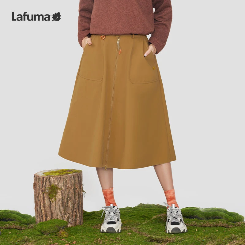 LAFUMA户外春秋胶囊系列CORDURA工装风半身裙女士高腰裙LFPA4CQ85