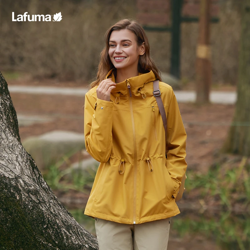 【多色可选】LAFUMA户外防风冲锋衣II级女士透湿夹克外套LFJA4CS62