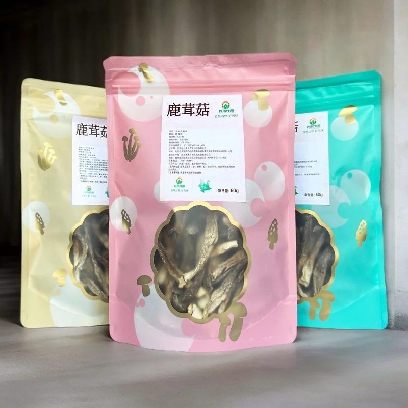 农人心选 高原精选食用鹿茸菇肉质肥厚鲜香美味爽口干锅爆炒煲汤