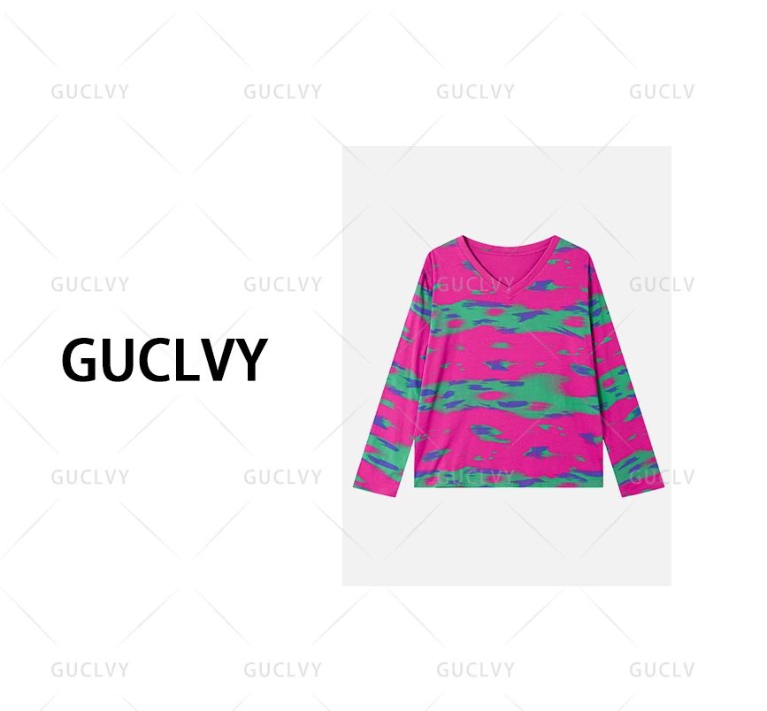 芸瑾原创【084】复古撞色拼接休闲长袖上衣