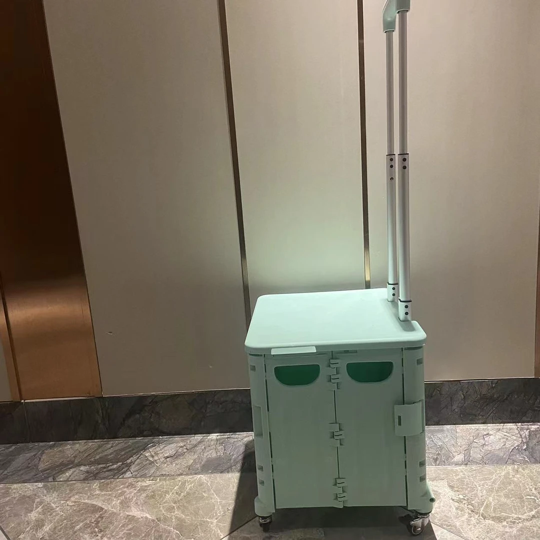 买菜车小拉车家用折叠购物车轻便小推车取快递神器手拉车拉杆拖车