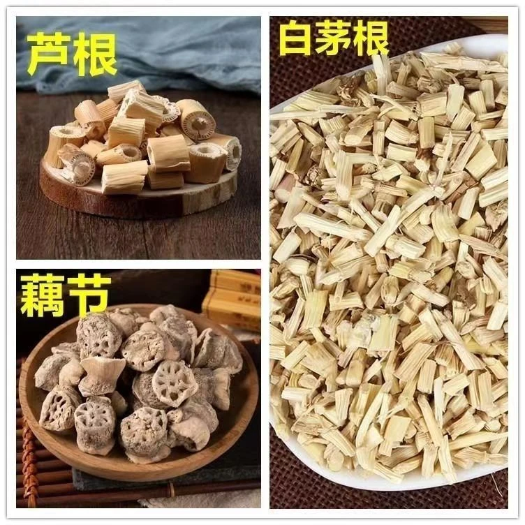 藕节芦根水汤包 小儿流鼻血北京同仁堂白茅根中藕节50克和芦根姜