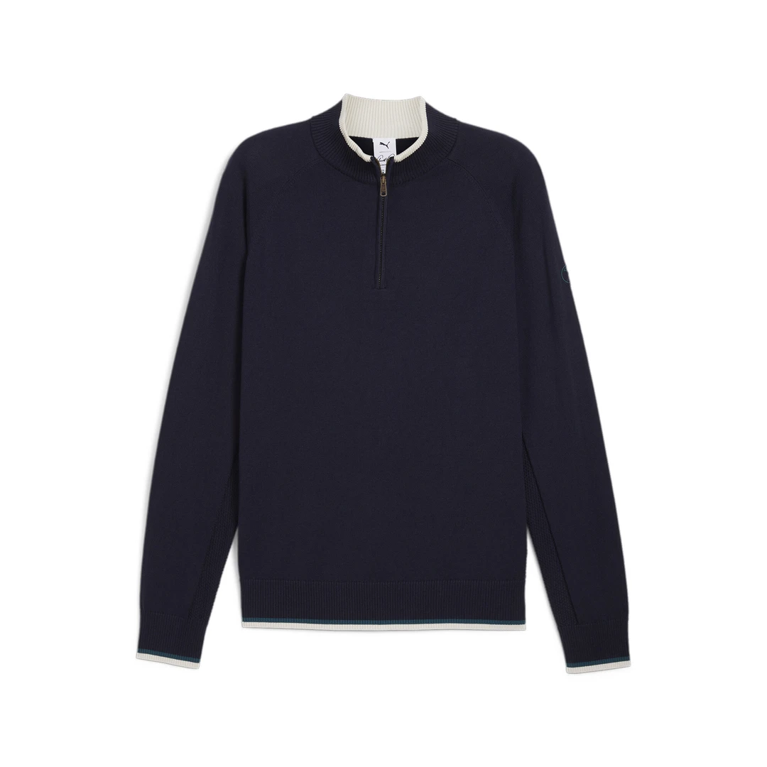 PUMA/彪马男士高尔夫舒适高弹力休闲时尚百搭针织套衫长袖627205