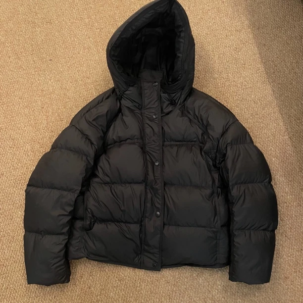 MIHUI冬季90白鸭绒无胆填充韩版百搭时尚轻便女士纯色保暖羽绒服