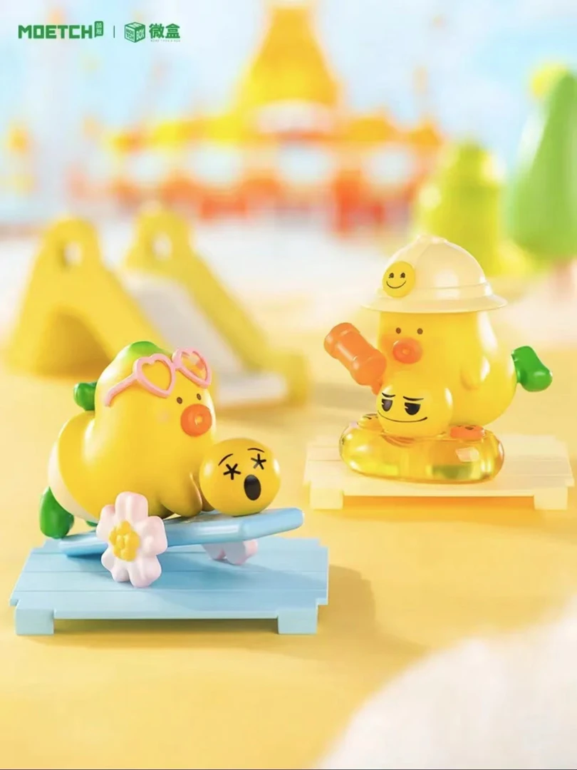 (拆盒)Banabana不蕉虑游乐场系列微盒香蕉盲盒摆件