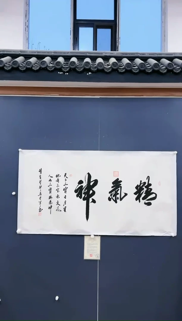 【闪购商品】书法马贵军《精气神》八平尺