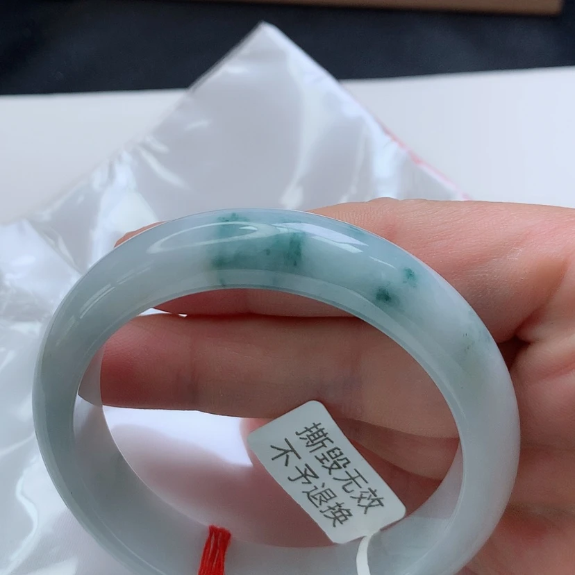 【闪购商品】翡翠手镯未镶嵌果*59圈口