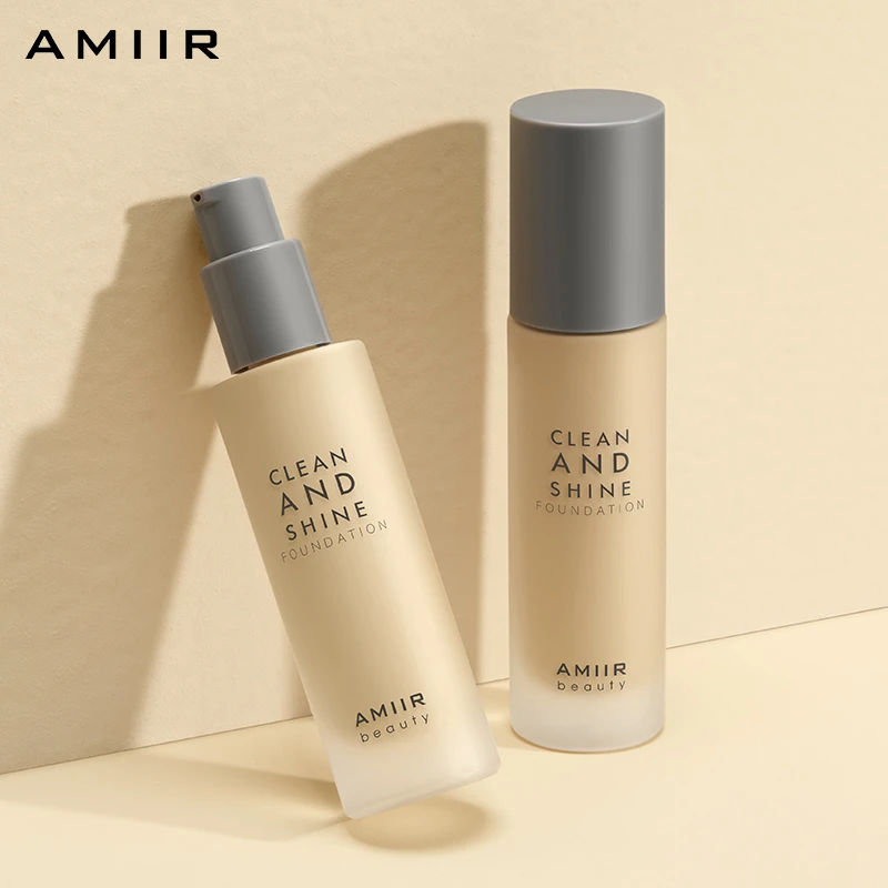 AMIIR/艾米尔油皮粉底液轻薄滋润持妆控油持久保湿修颜防水不脱妆