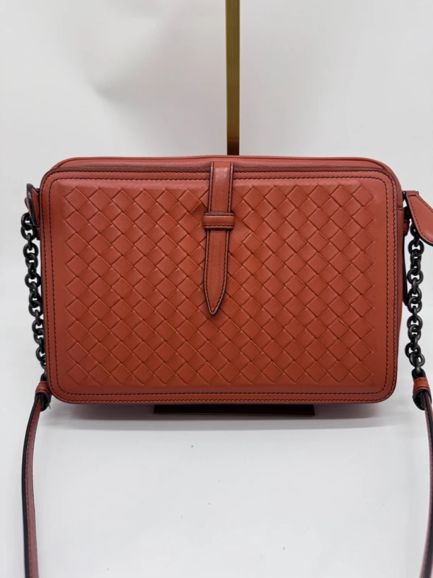 95新 BOTTEGA VENETA/葆蝶家 叶奢中古/相机包/892337
