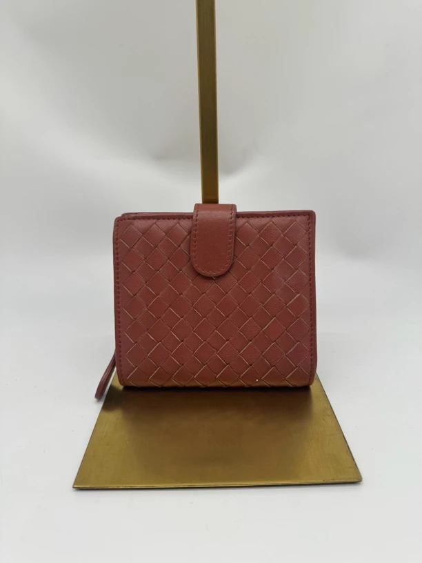 95新 BOTTEGA VENETA/葆蝶家 叶奢中古/短款钱包/892256