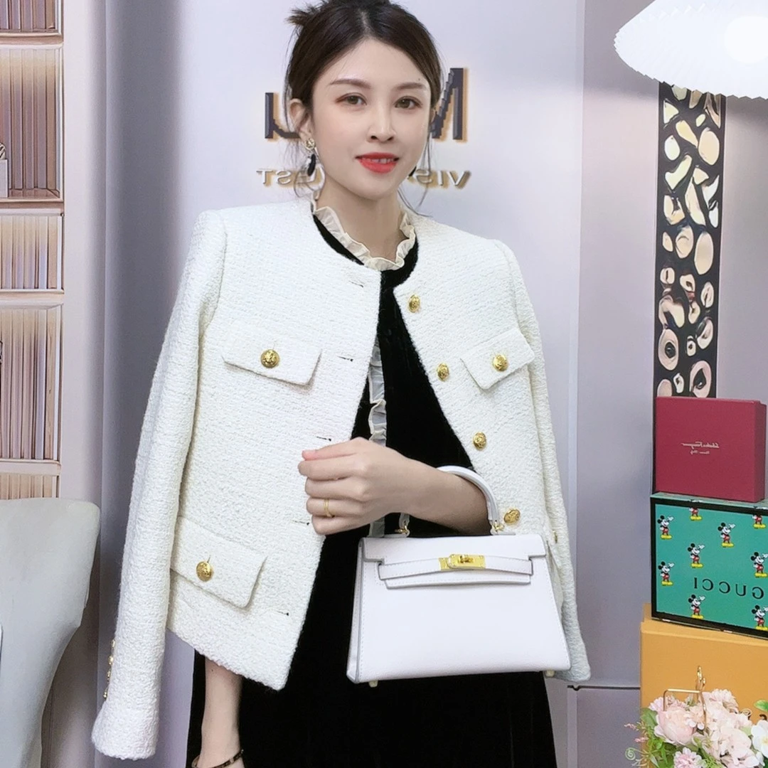 【南油慕慕】新款高端高品质小香风时尚名媛短外套