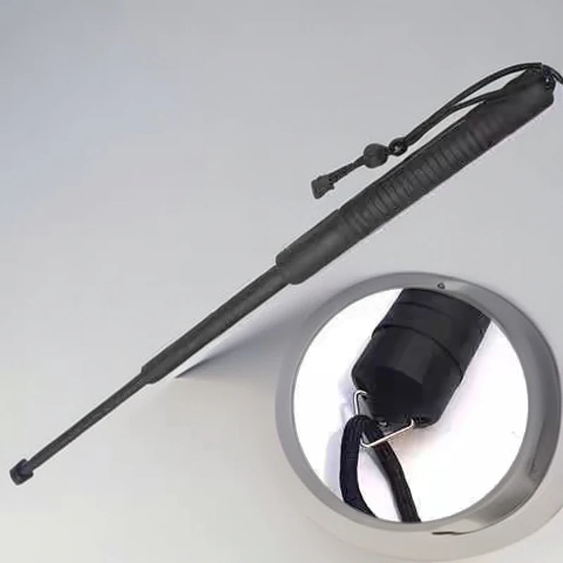 二代三节防水伸缩车载甩棍