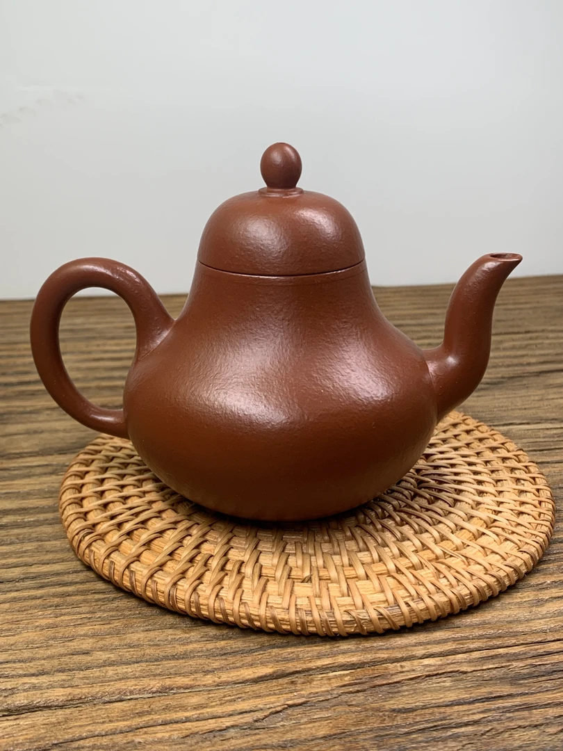 宜兴红泥紫砂壶全手工制作小煤窑朱泥壶150cc思婷紫砂茶壶纯手工