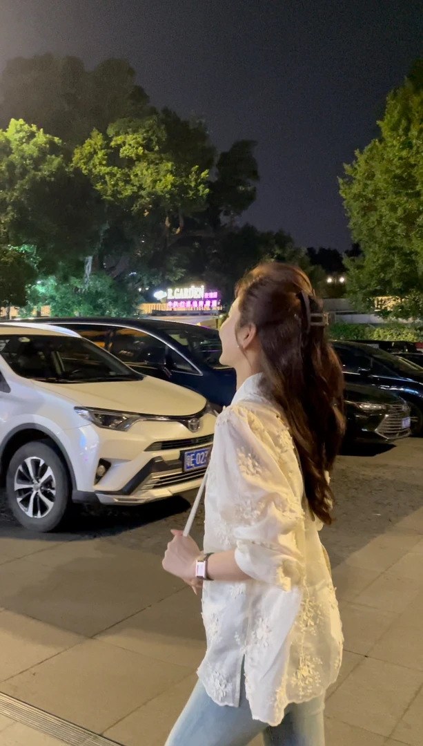 新中式盘扣刺绣蕾丝重工宽松百搭长袖上衣7798