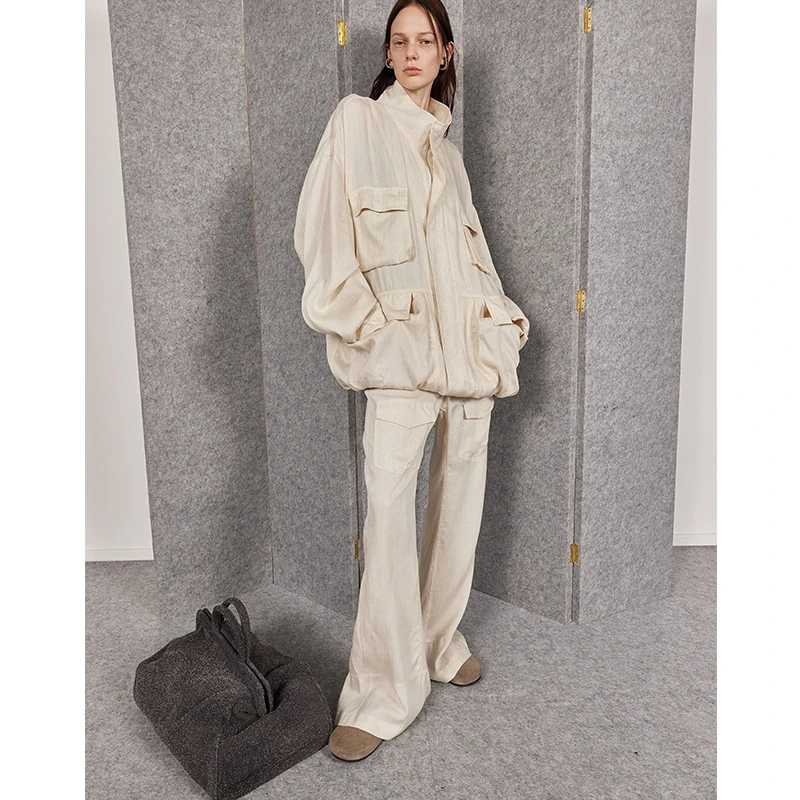 WEARABLE EVENT 雨露麻工装外套