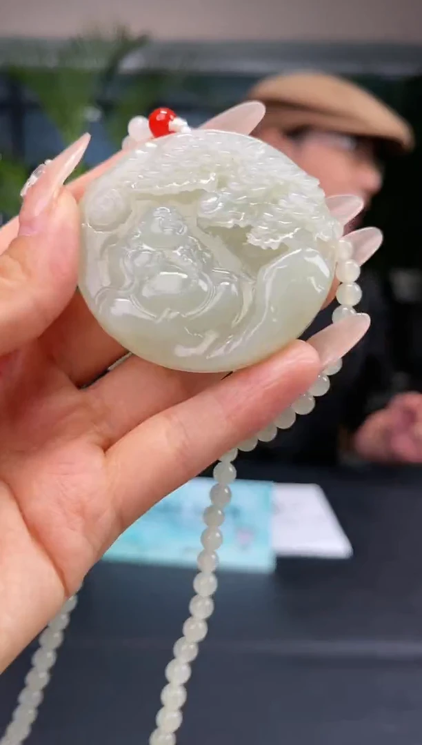 【闪购商品】和田玉颈饰未镶嵌Q330