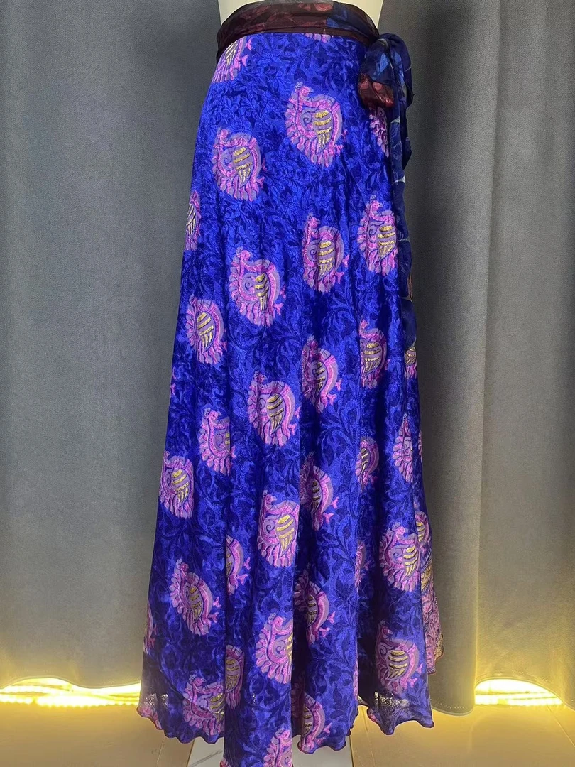 提花绣民族风裹裙半身裙异域风