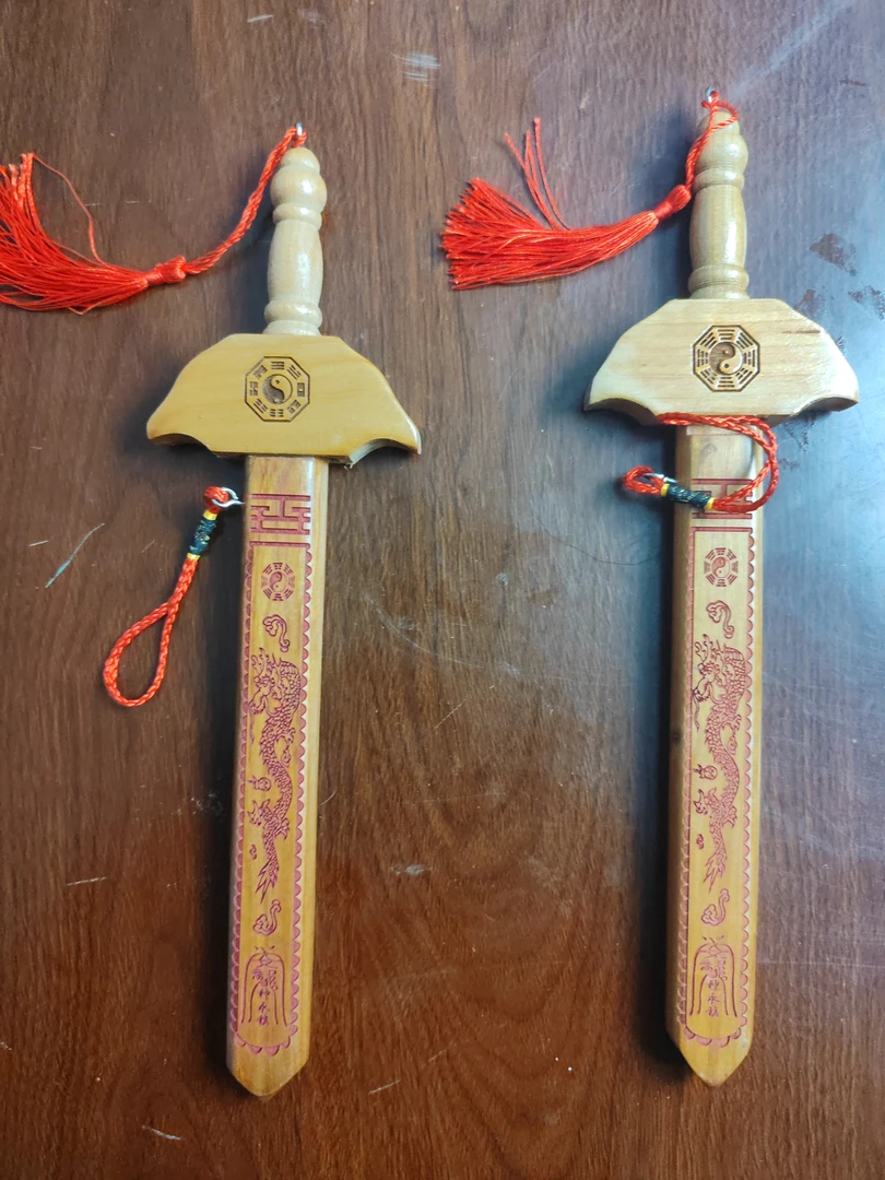 七星桃木剑挂件龙凤呈祥客厅新房付米链接