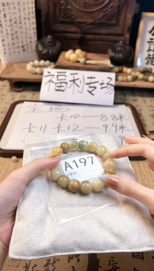 【闪购商品】菩提根/象牙果手串福利专场默认微瑕不退不换197
