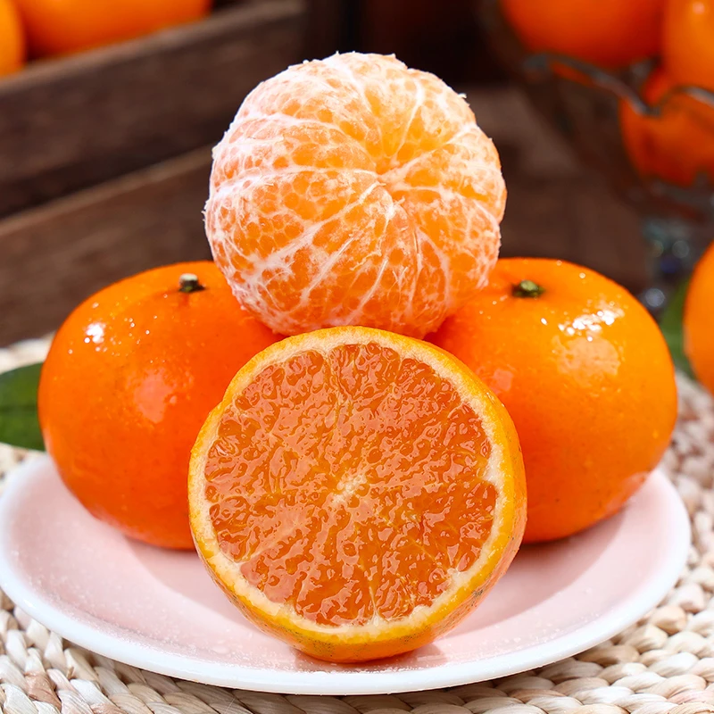 正宗广西武鸣沃柑新鲜水果薄皮4.5/8.5斤当季花皮桔橘子产地直供