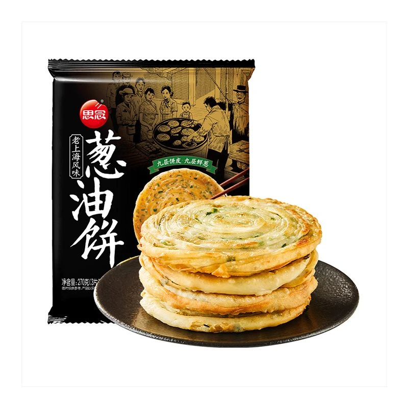 思念葱油饼270g半成品正宗上海葱油饼加厚千层饼葱花饼懒人速食
